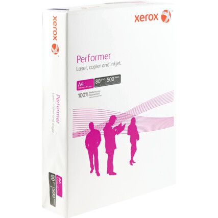 Performer A4 Copy Paper 80gsm Ream 500 Sheets