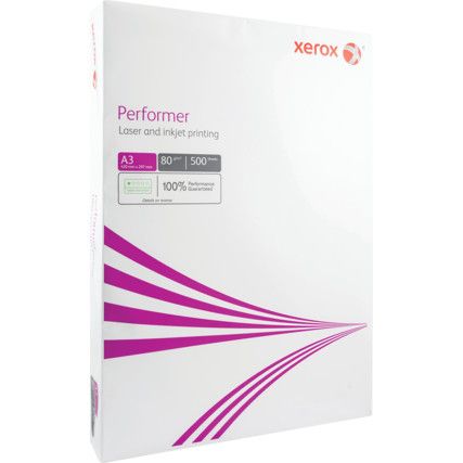 Performer A3 Copy Paper 80gsm Ream 500 Sheets
