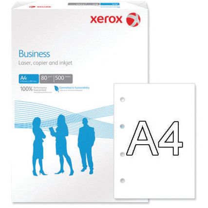 Business Paper Punched 4 Holes 80gsm Ream of 500 Sheets 003R91823