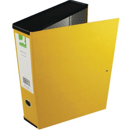 Foolscap Box File Yellow