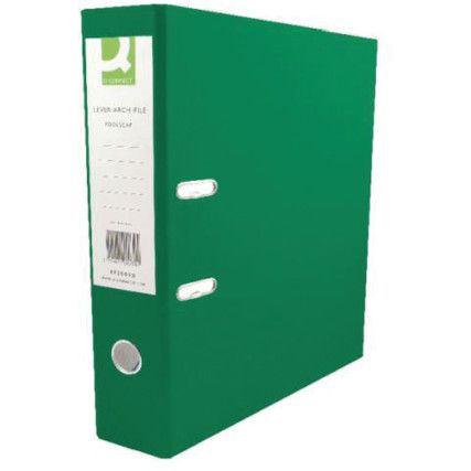 Lever Arch File Foolscap Green