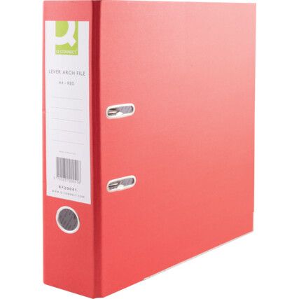 Lever Arch File A4 Red