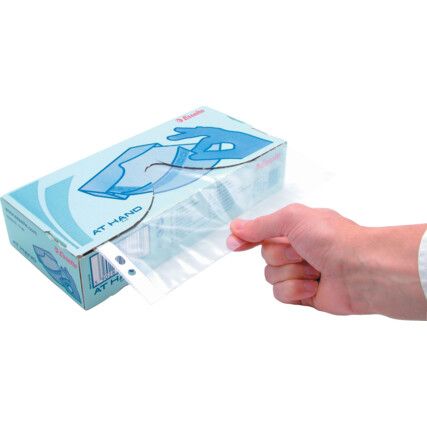 At Hand Dispenser & A4 Punched Pockets Box of 50