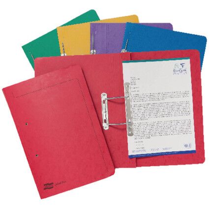 3000 Spiral Foolscap Assorted Files  Pack of 25
