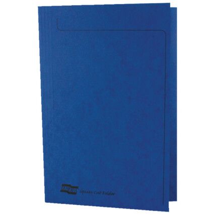 Foolscap Square Cut Folder, Dark Blue, Pack of 50