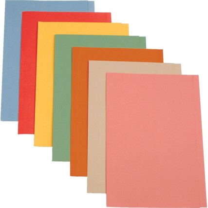 Square Cut Folders Pink Pack of 100 43207