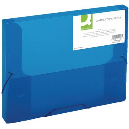 KF02307 ELASTICATED BOXFILE BLE