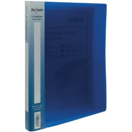 10120 POLY RING BINDER A4 15mm ELECTRA BLE (PK-10)