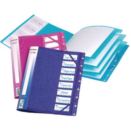 Electra 8 Part Filelastic Assorted Pack of 5 E14965