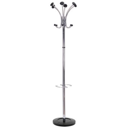 PMCLASS COAT STAND CHR/BLK