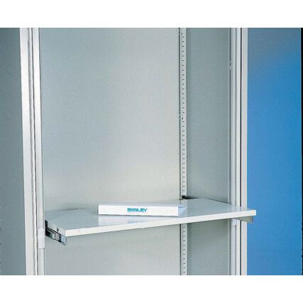 BISLEY GREY ROLLOUT SHELF FOR TAMBOUR UNITS