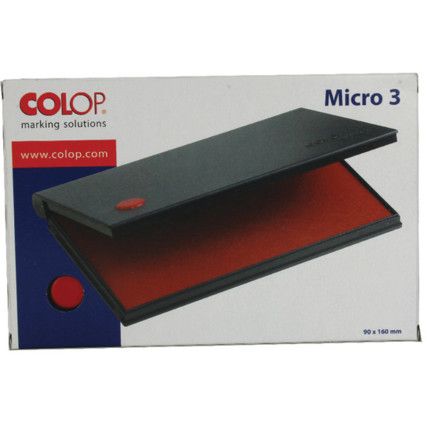 MICRO3RD MICRO 3 INK PAD RED