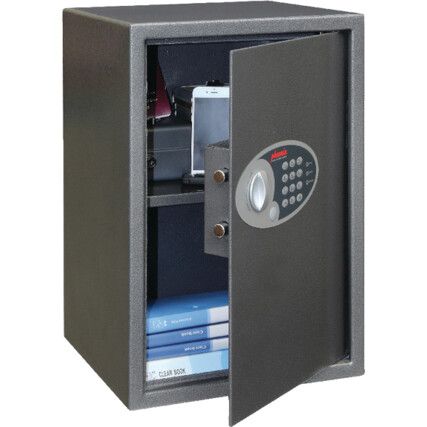 Safe, Combination Lock, Grey, Steel, 310 x 350 x 500mm