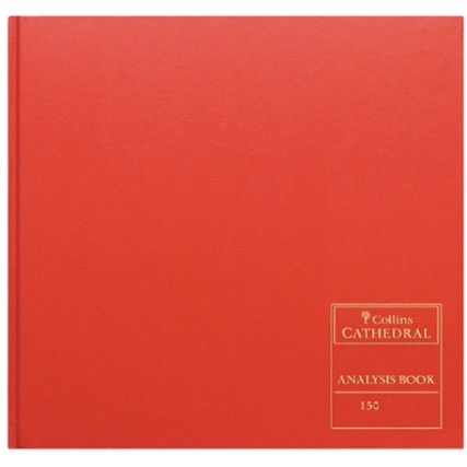 812127/3 CATHEDRAL ANALYSIS BOOK SER150/27.1 RED