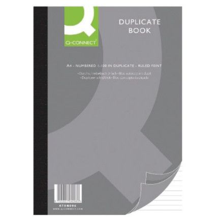 Q CONNECT 8"x5" DUPLICATE DELIVERY BOOK
