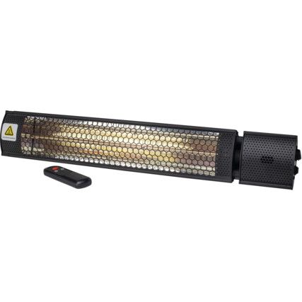 UNIVERSAL HALOGEN HEATER WITH REMOTE CONTROL