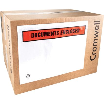 A4 Documents Enclosing Packing List Envelopes - (Pack of 500)