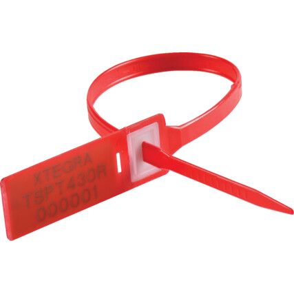 Smooth Band Security Ties - 430mm - TSPT430R(Pack of 100)