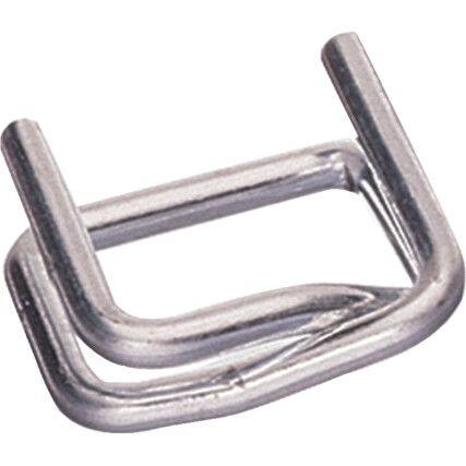19mm GALVANISED BUCKLES 3 .80mm WIRE (BOX-1000)