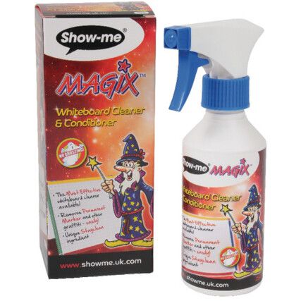 WCC SHOWME MAGIX WHITEBOARD CLEANER/CONDITIONER 250ml 