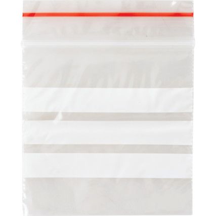 2.1/4"x2.1/4" Write-On Grip seal Bags, PK-1000