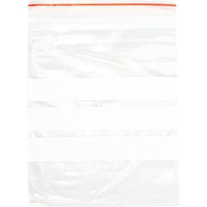 4"x5.1/2" Write-On Grip seal Bags, PK-1000