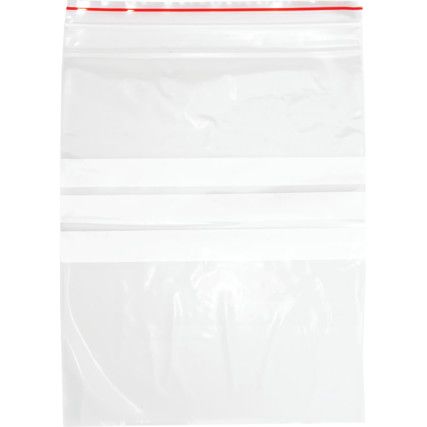 6"x9" Write-On Grip seal Bags, PK-1000
