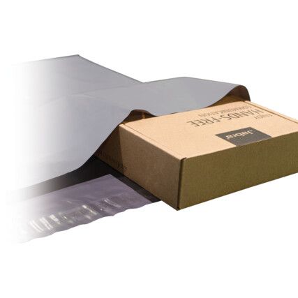 Polythene Mailing Bag - 330x485mm - Grey - Pack of 500