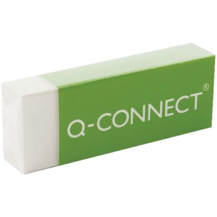 White PVC Erasers (Pack-20)