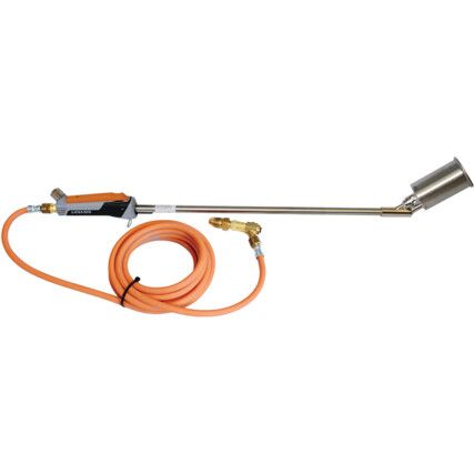 Promatic Roofing Gas Blow Torch with Hose Failure Valve and 4m Gas Hose (336629)