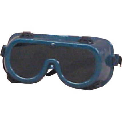 Safety Goggles, Black Lens, Indirect Ventilation, Flame-resistant/Infrared Radiation Resistant/Weld Spatter Resistant