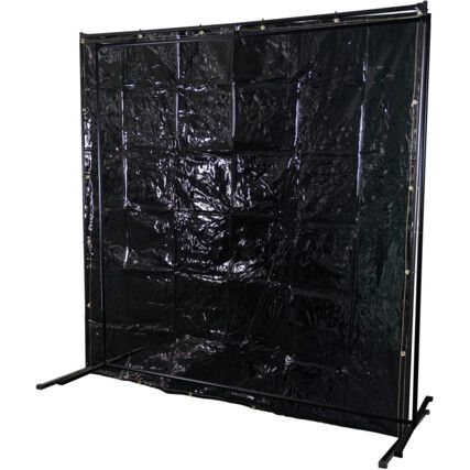 6FT X 6FT WELDING CURTAIN WITH FRAME