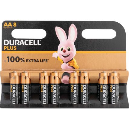 AA Batteries Power Plus Pack of 8  81275377