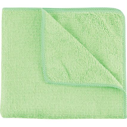 Economy Green Microfibre Cloth
