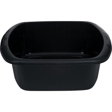 Rectangular Washing Up Bowl Black, Large