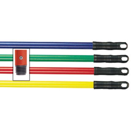 Mop Handle Comes with Colour Coded Clip