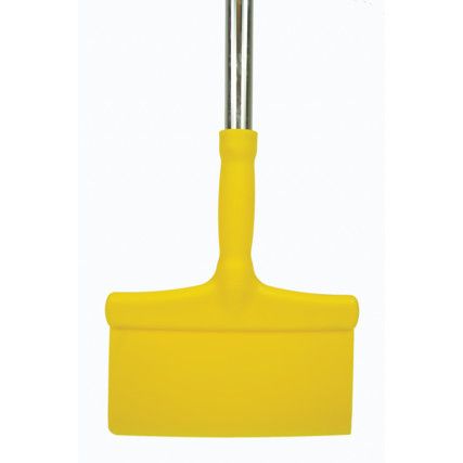 Yellow Multi-Purpose Polypropylene Scraper with Aluminium Pole