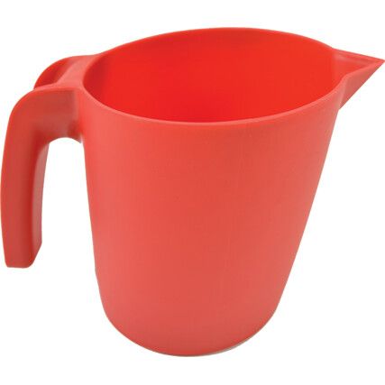 1 LITRE POURING JUG - RED
