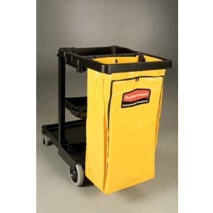 Janitor Cart With Bag and Castors