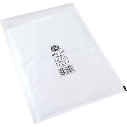 Jiffy Padded Bag, White, 260 x 345mm, Pack 50