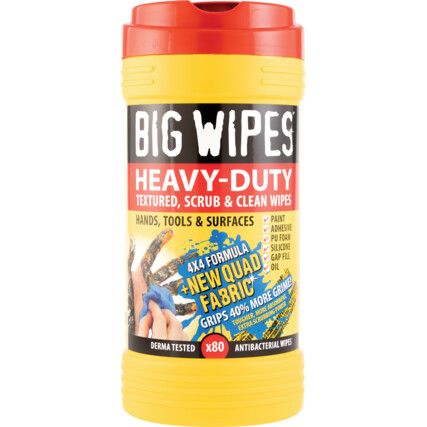 4x4 Heavy Duty Wipes - Pack of 80