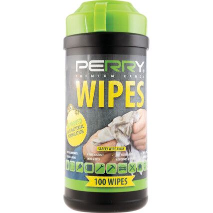Premium Anti-Bacterial Wipes (Tub-100)