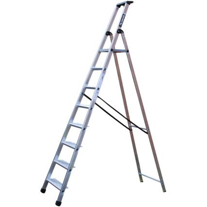 8 x Treads, Aluminium Combination Step Ladder, 2.62m