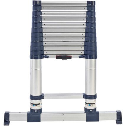 Aluminium Telescopic Ladder, 0.9m (closed) - 3.8m  (extended), EN 131