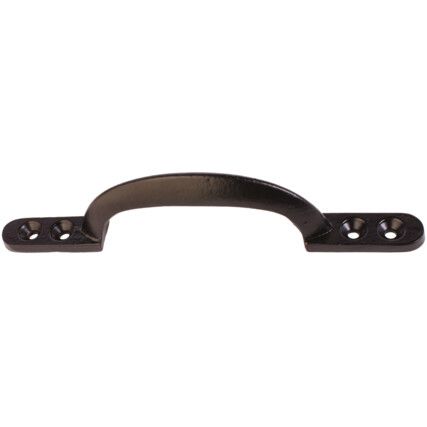 150mm CAST IRON HOT BED HANDLE BLACK
