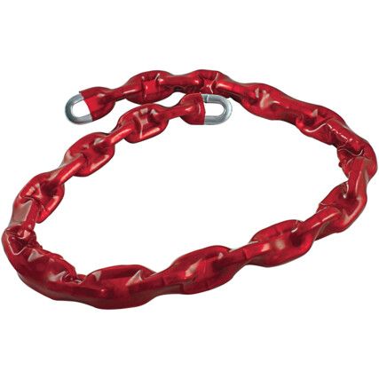 1200mmx8mm STRONG LINK SECURITY CHAIN BZP - Y/P