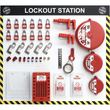 LOCKOUT STATION B - COMPLETE WITH STOCK 1075 X 965MM