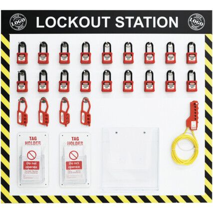 LOCKOUT STATION C - COMPLETE WITH STOCK 1075 X 965MM