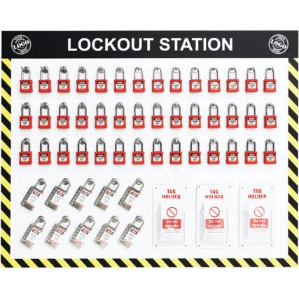 LOCKOUT STATION D - COMPLETE WITH STOCK 1075 X 965MM
