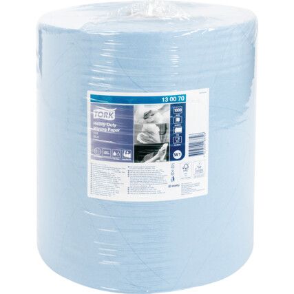 Centrefeed Blue Roll, 2 Ply, 1 Roll